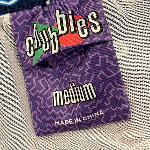 Chubbies The Neon Lights Swim Trunks With Built-In Mesh Brief Liner Size Medium - Picture 7 of 9